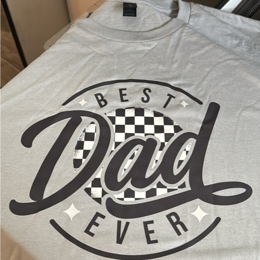 Gray 'Best Dad Ever' T-Shirt
